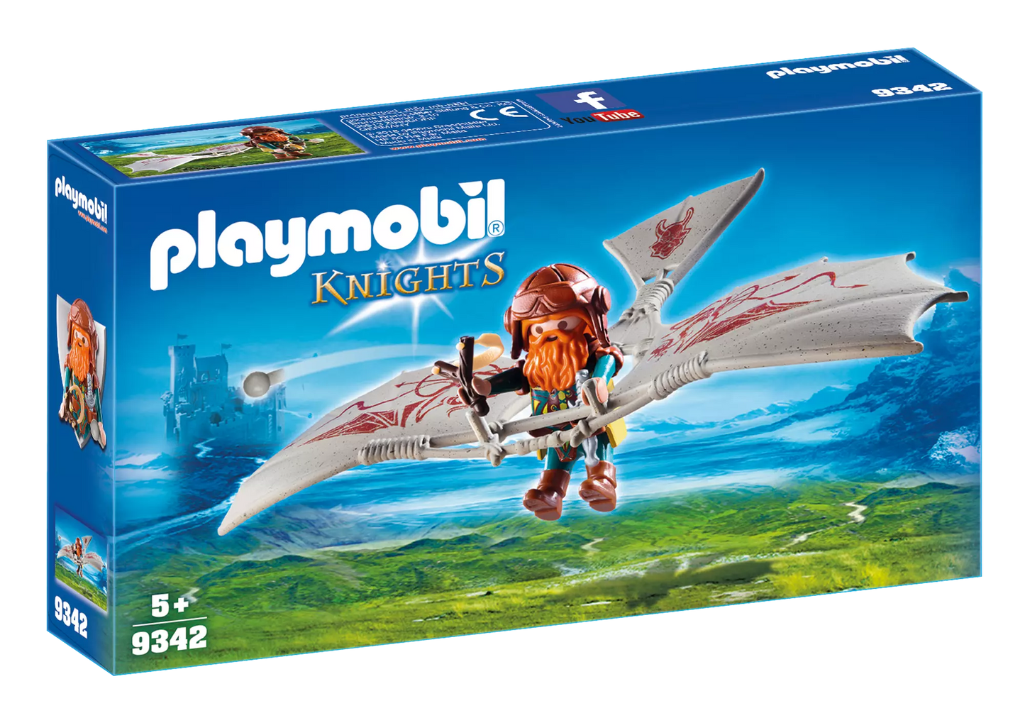 Playmobil 9342 Knights Zwergenflugmaschine - plegobil