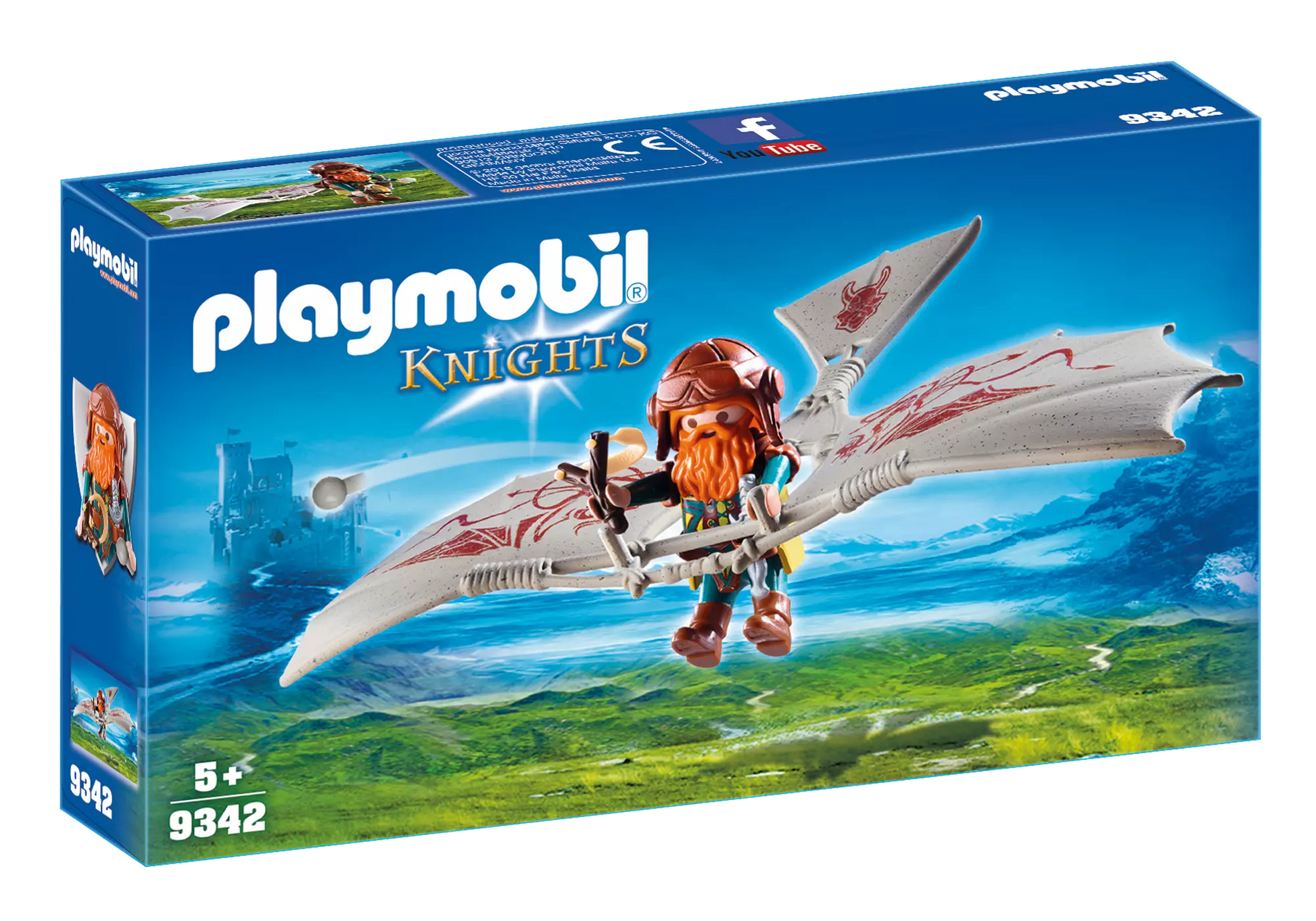 Playmobil 9342 Knights Zwergenflugmaschine - plegobil