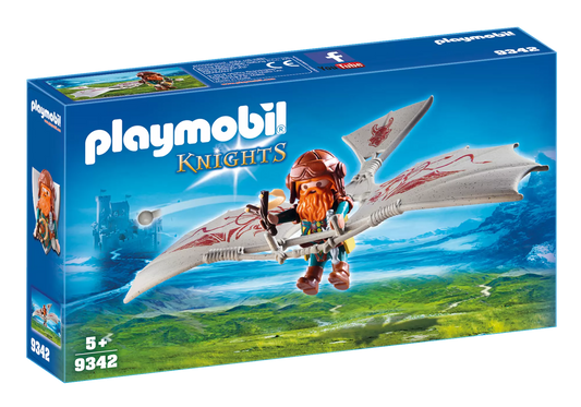 Playmobil 9342 Knights Zwergenflugmaschine - plegobil