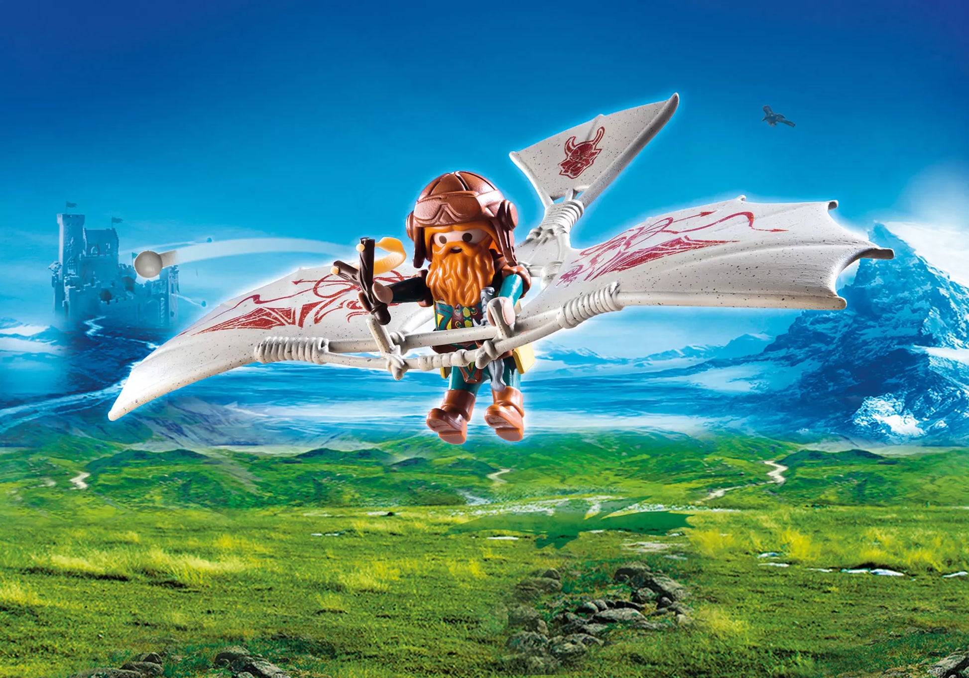 Playmobil 9342 Knights Zwergenflugmaschine - plegobil
