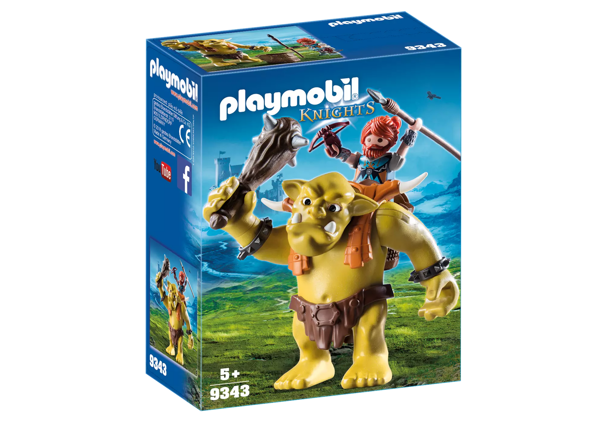 Playmobil 9343 Knights Riesentroll - plegobil