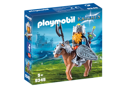 Playmobil 9345 Special Plus Zwerg und Pony mit Rüstung - plegobil