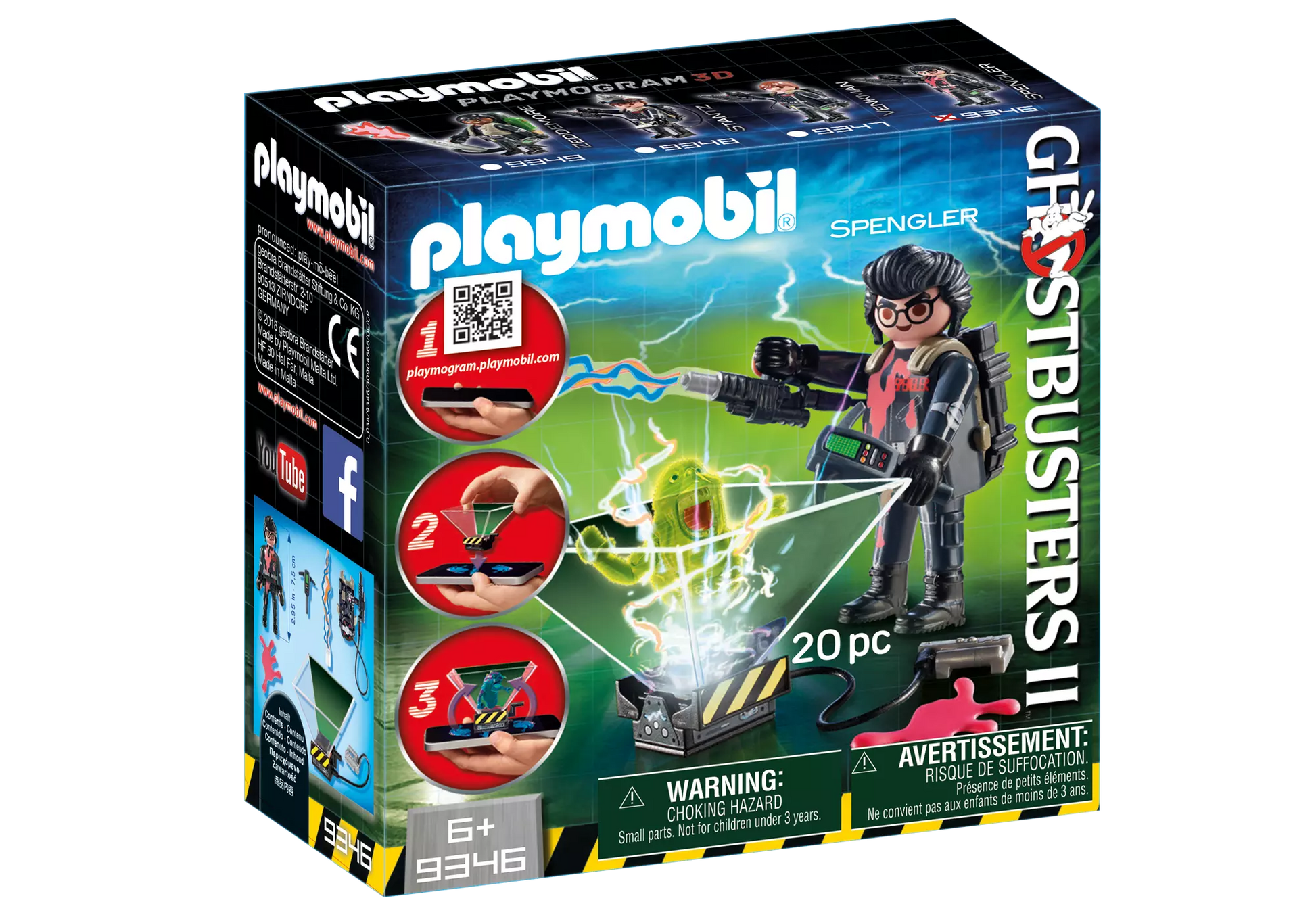 Playmobil 9346 Ghostbusters Egon Spengler - plegobil