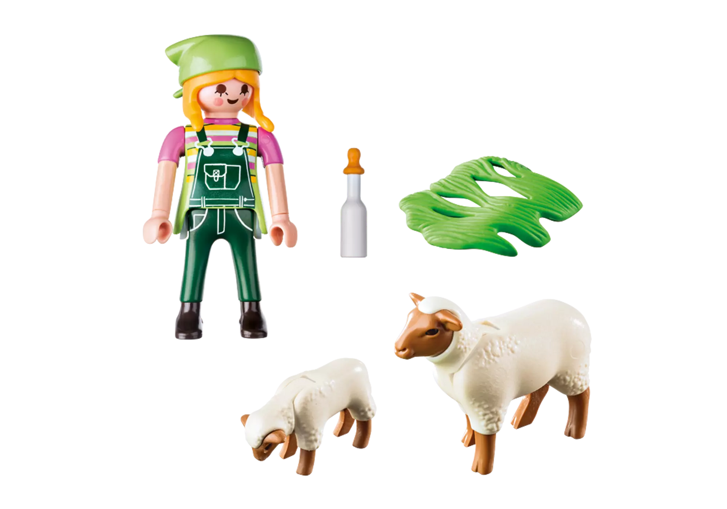 Playmobil 9356 Special Plus Bäuerin mit Schäfchen - plegobil