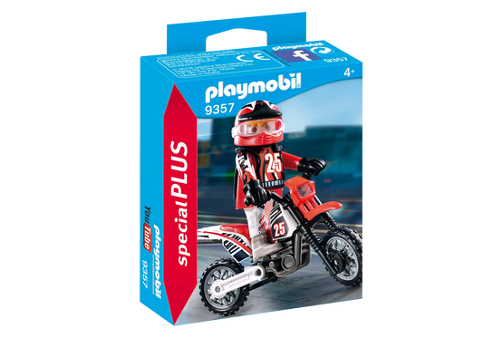 Playmobil 9357 Special Plus Motocross-Fahrer - plegobil