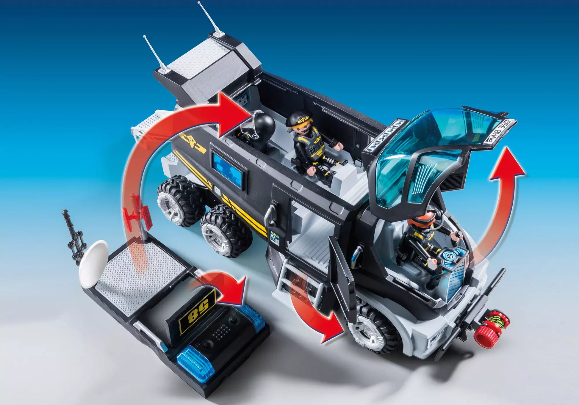 Playmobil 9360 City Action SEK-Truck mit Licht und Sound - plegobil