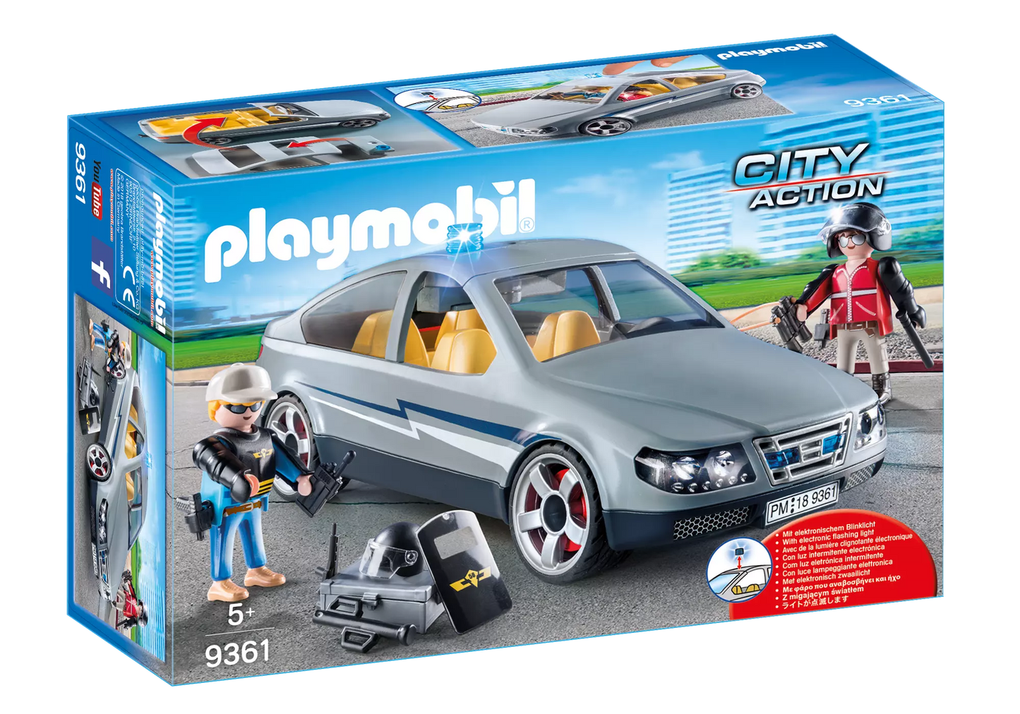 Playmobil 9361 City Action SEK-Zivilfahrzeug - plegobil