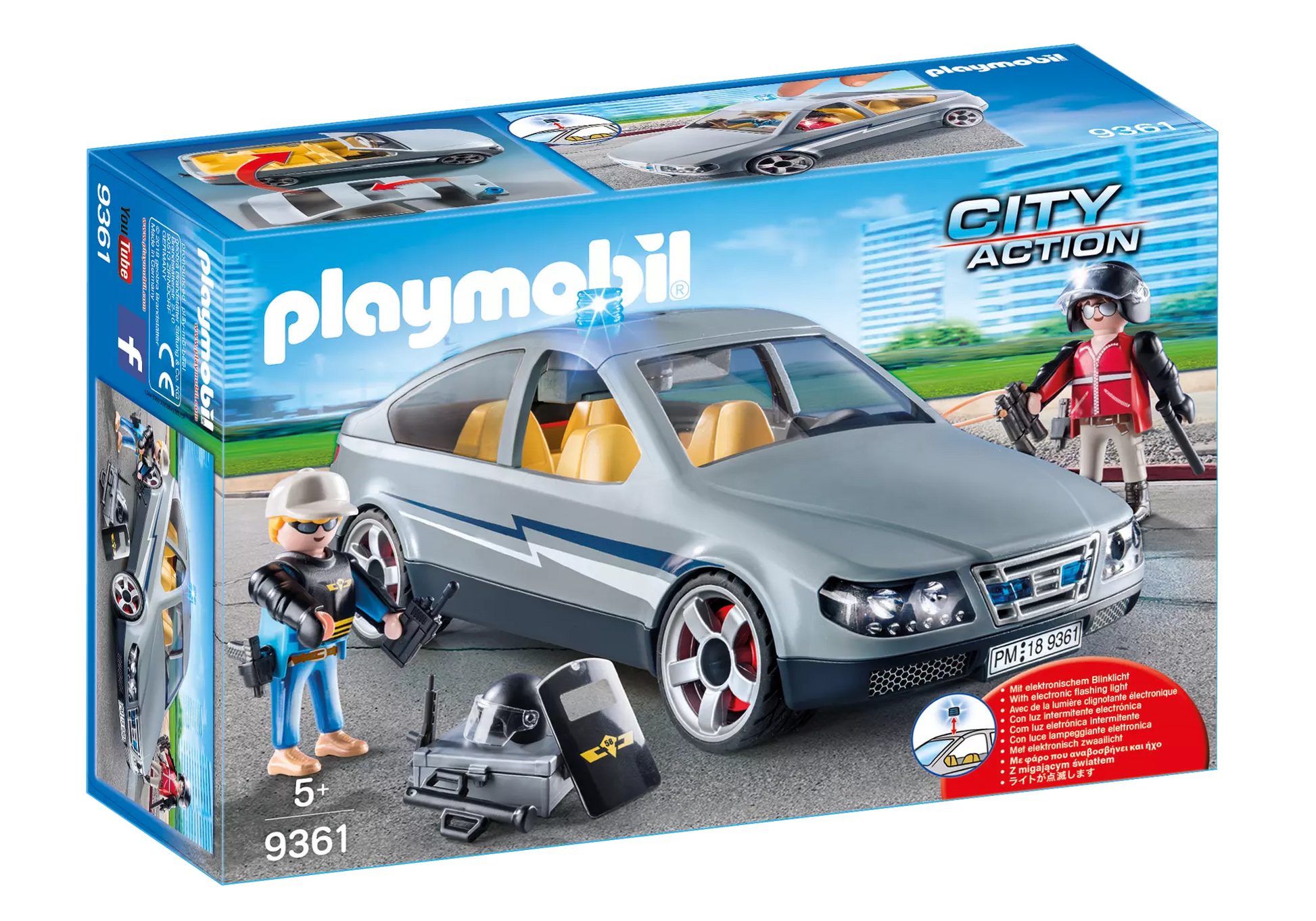 Playmobil 9361 City Action SEK-Zivilfahrzeug - plegobil