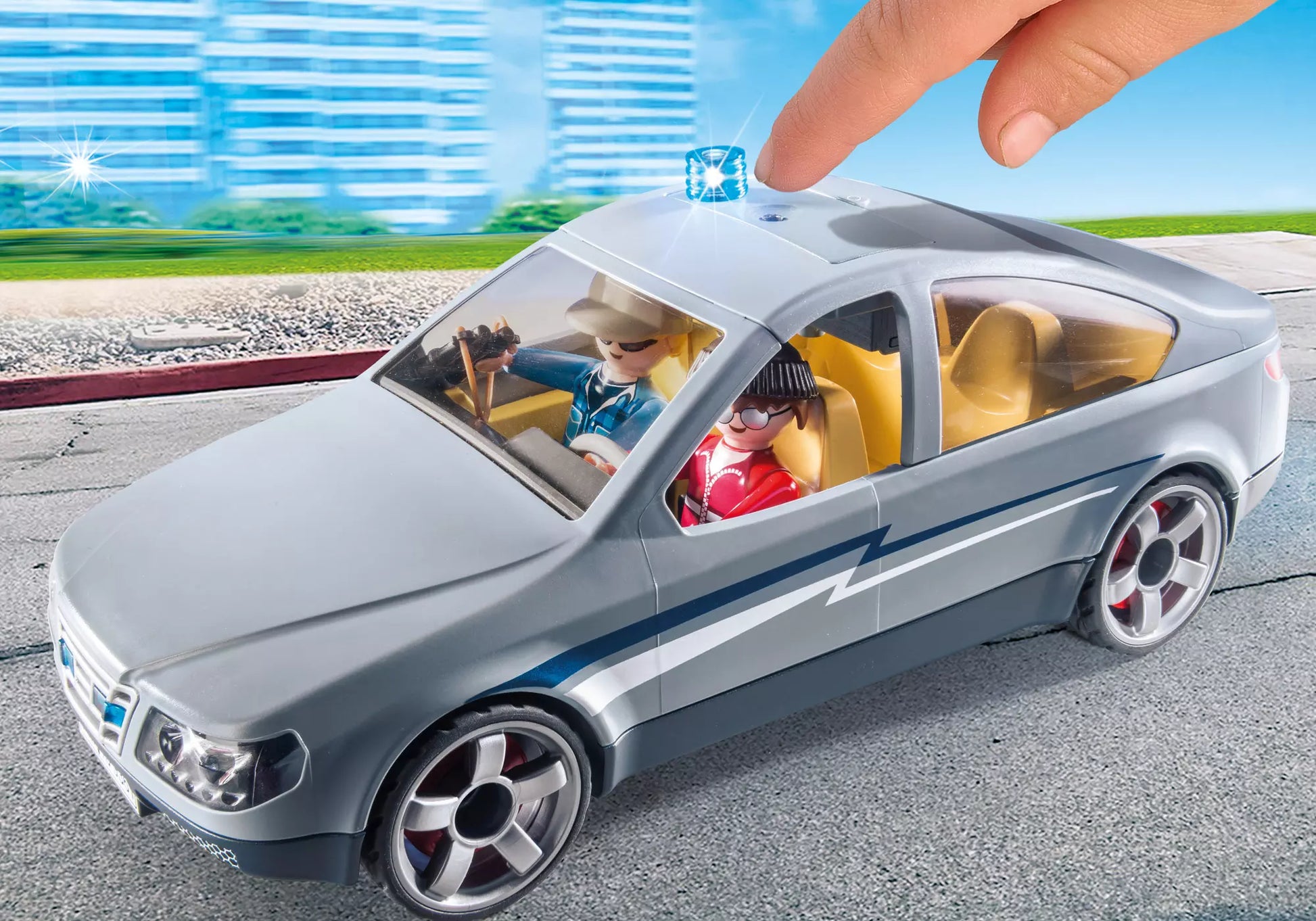 Playmobil 9361 City Action SEK-Zivilfahrzeug - plegobil