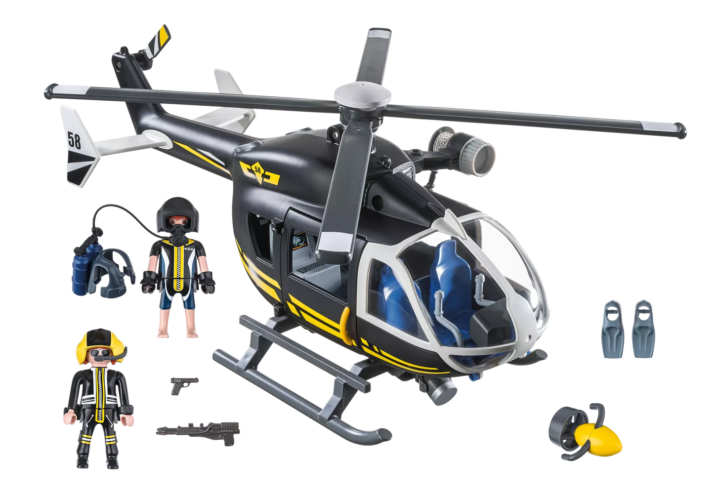 Playmobil 9363 City Action SEK-Helikopter - plegobil