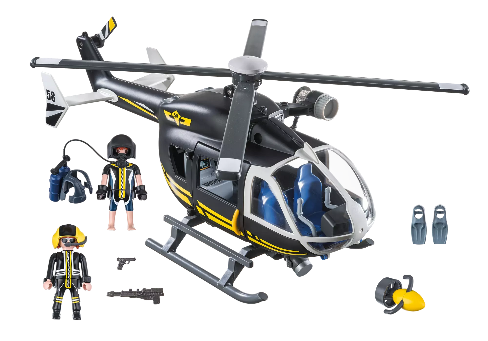 Playmobil 9363 City Action SEK-Helikopter - plegobil