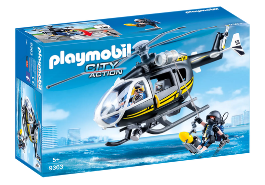 Playmobil 9363 City Action SEK-Helikopter - plegobil