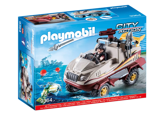 Playmobil 9364 City Action Amphibienfahrzeug - plegobil