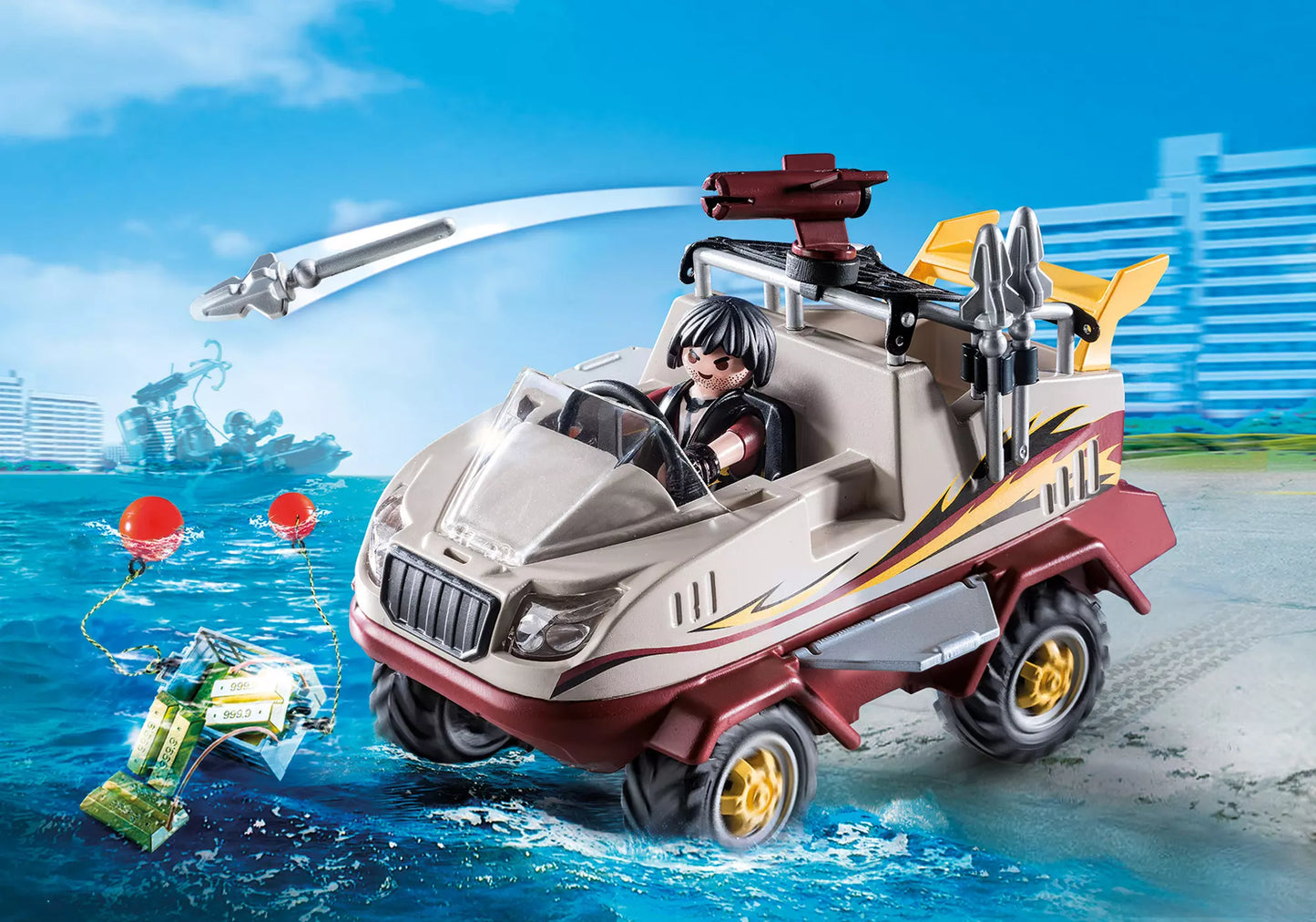 Playmobil 9364 City Action Amphibienfahrzeug - plegobil