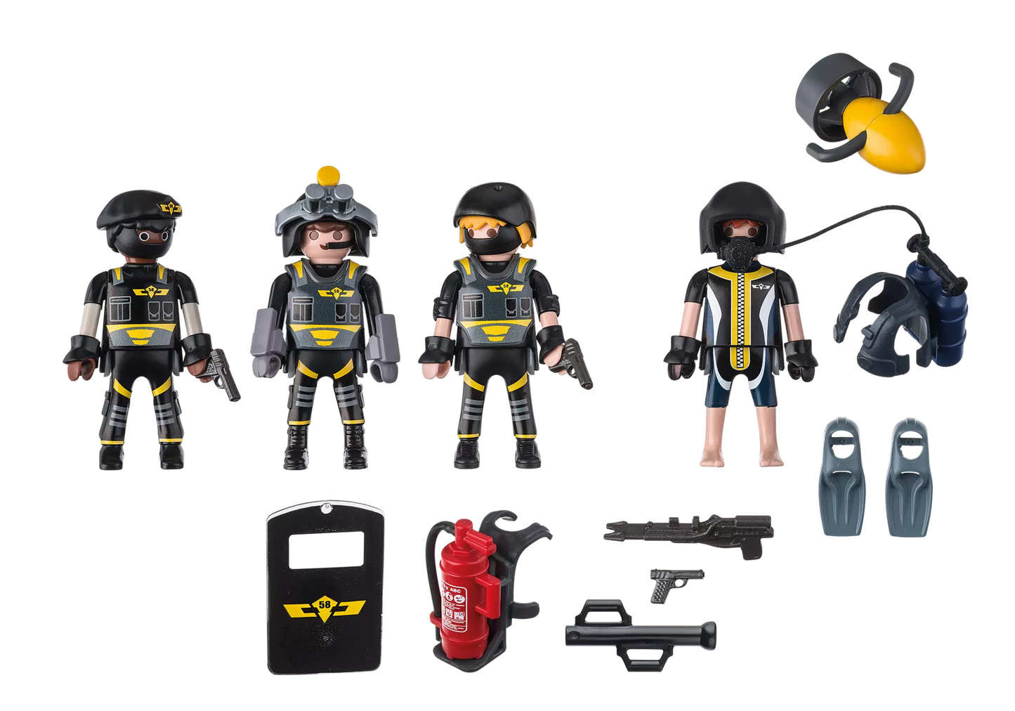 Playmobil 9365 City Action SEK-Team - plegobil