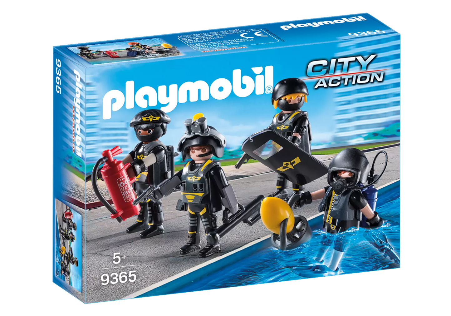 Playmobil 9365 City Action SEK-Team - plegobil