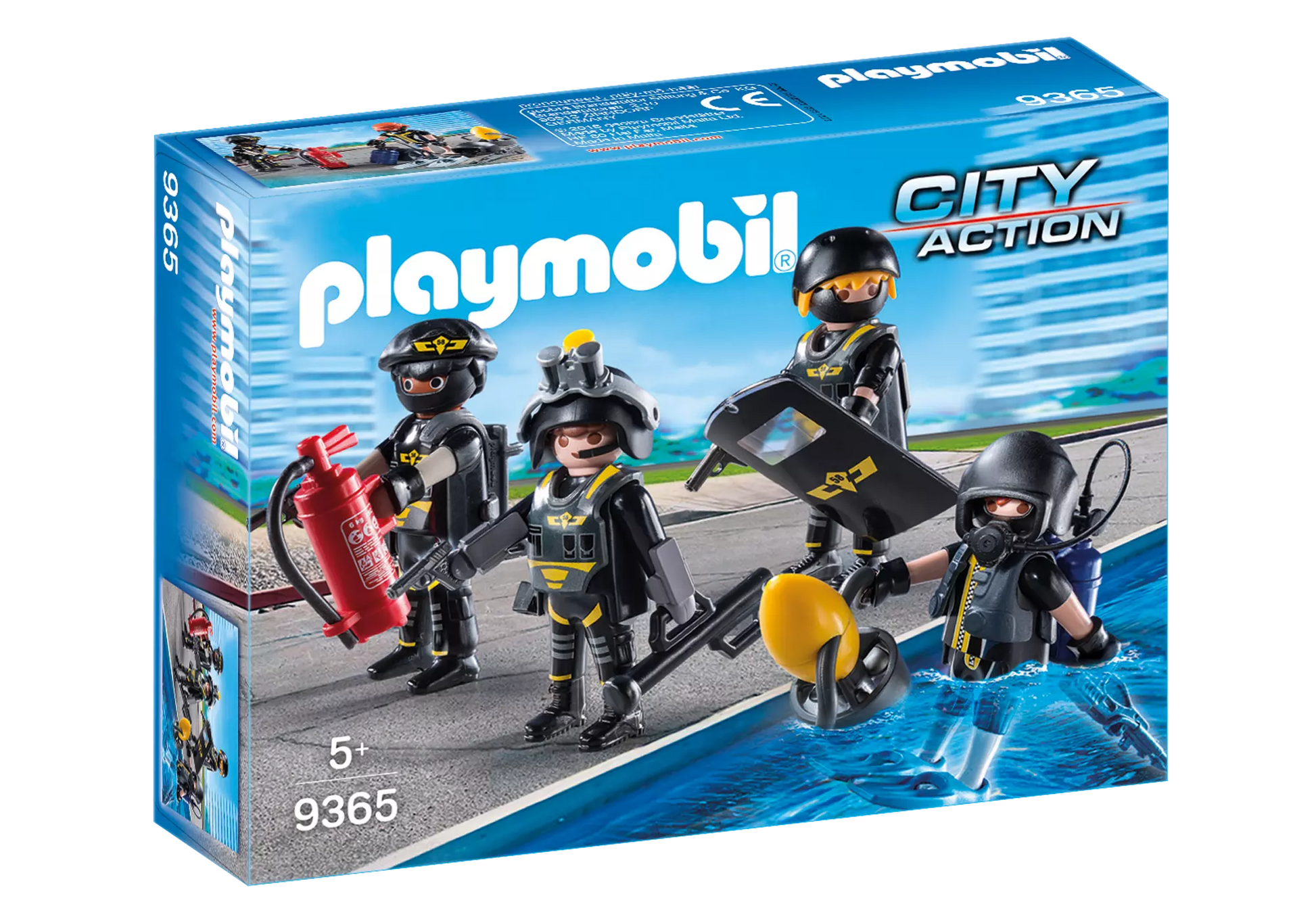 Playmobil 9365 City Action SEK-Team - plegobil