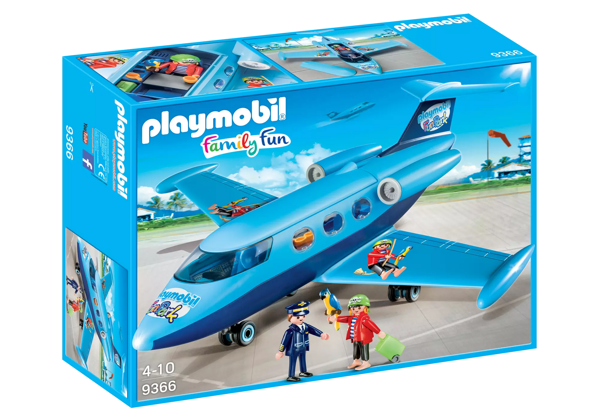 Playmobil 9366 Family Fun FunPark-Ferienflieger - plegobil