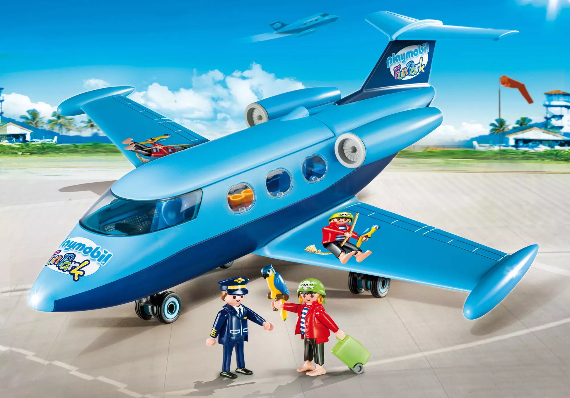 Playmobil 9366 Family Fun FunPark-Ferienflieger - plegobil