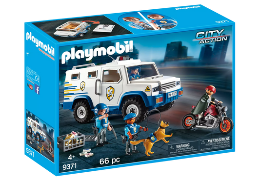 Playmobil 9371 City Action Geldtransporter - plegobil