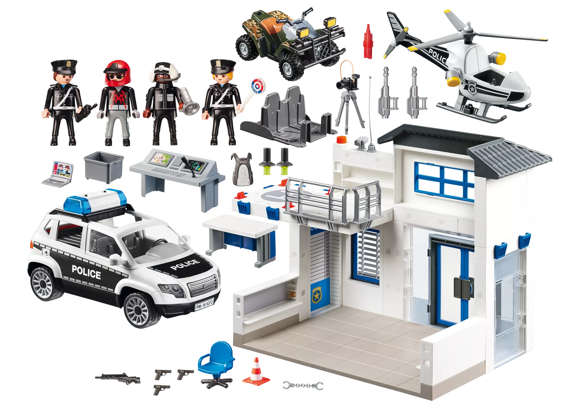 Playmobil 9372 City Action Polizeistation - plegobil