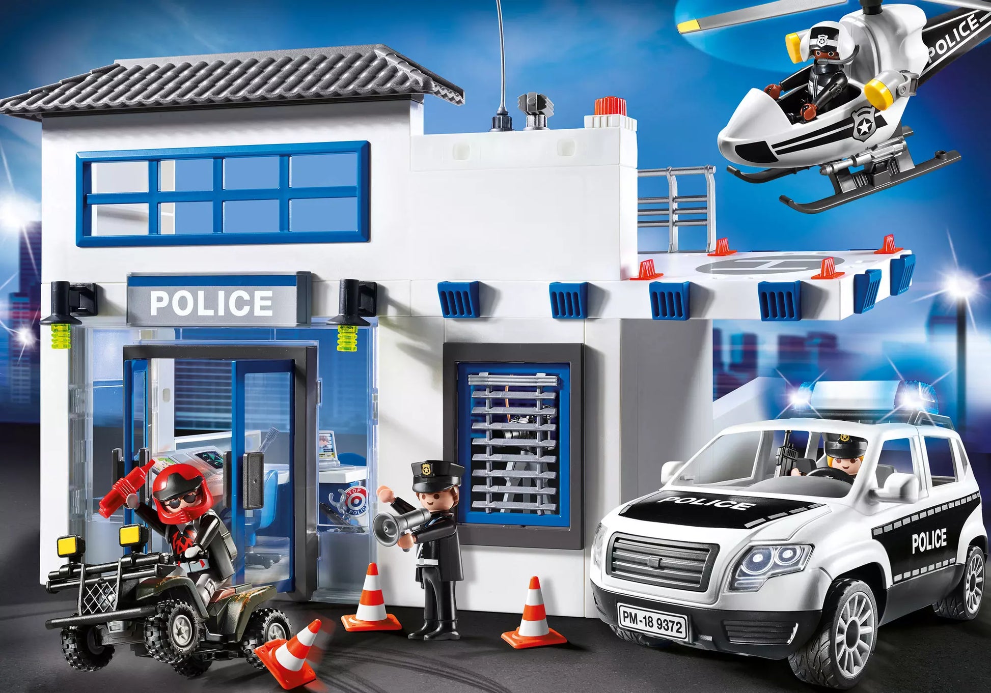 Playmobil 9372 City Action Polizeistation - plegobil