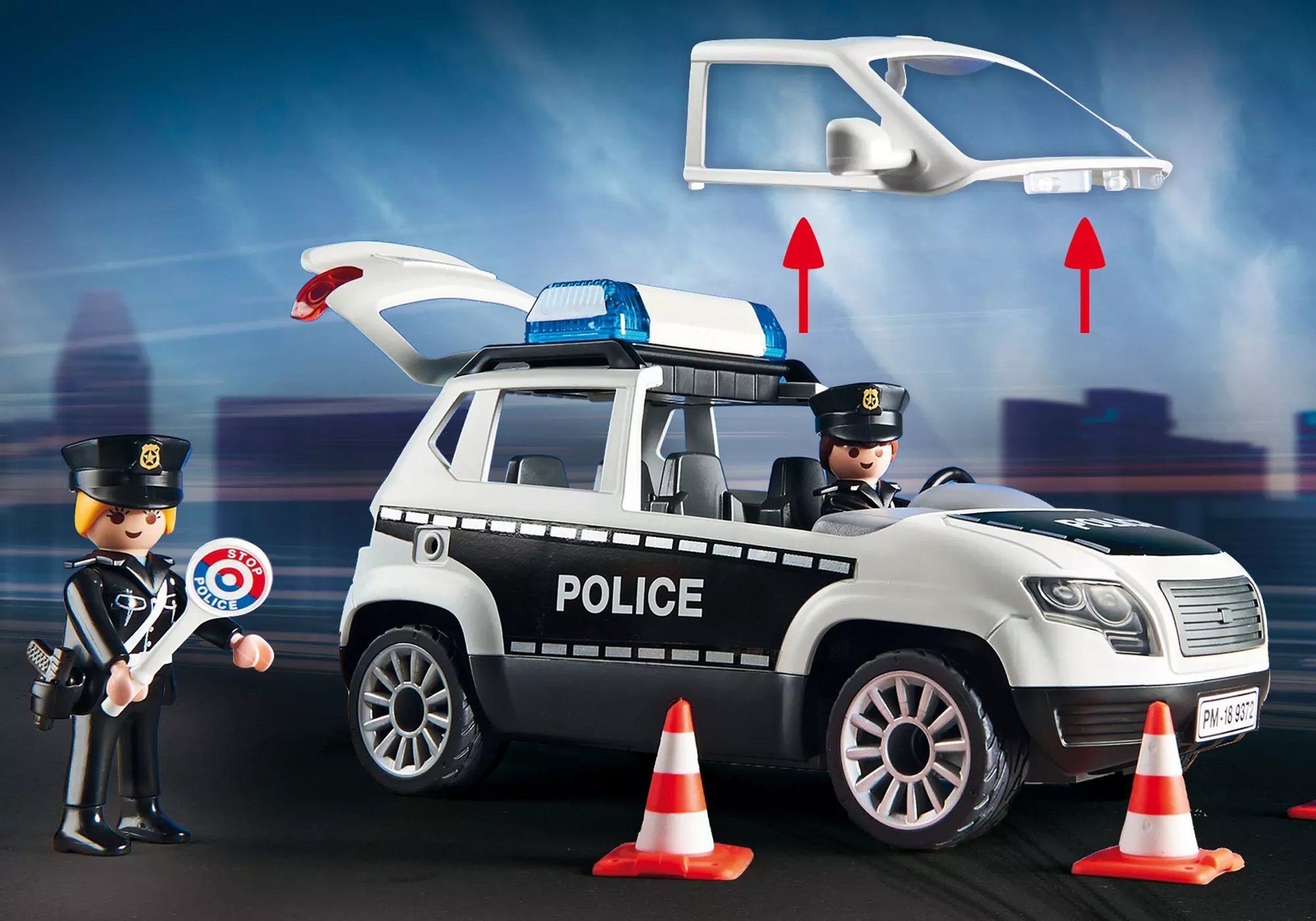 Playmobil 9372 City Action Polizeistation - plegobil