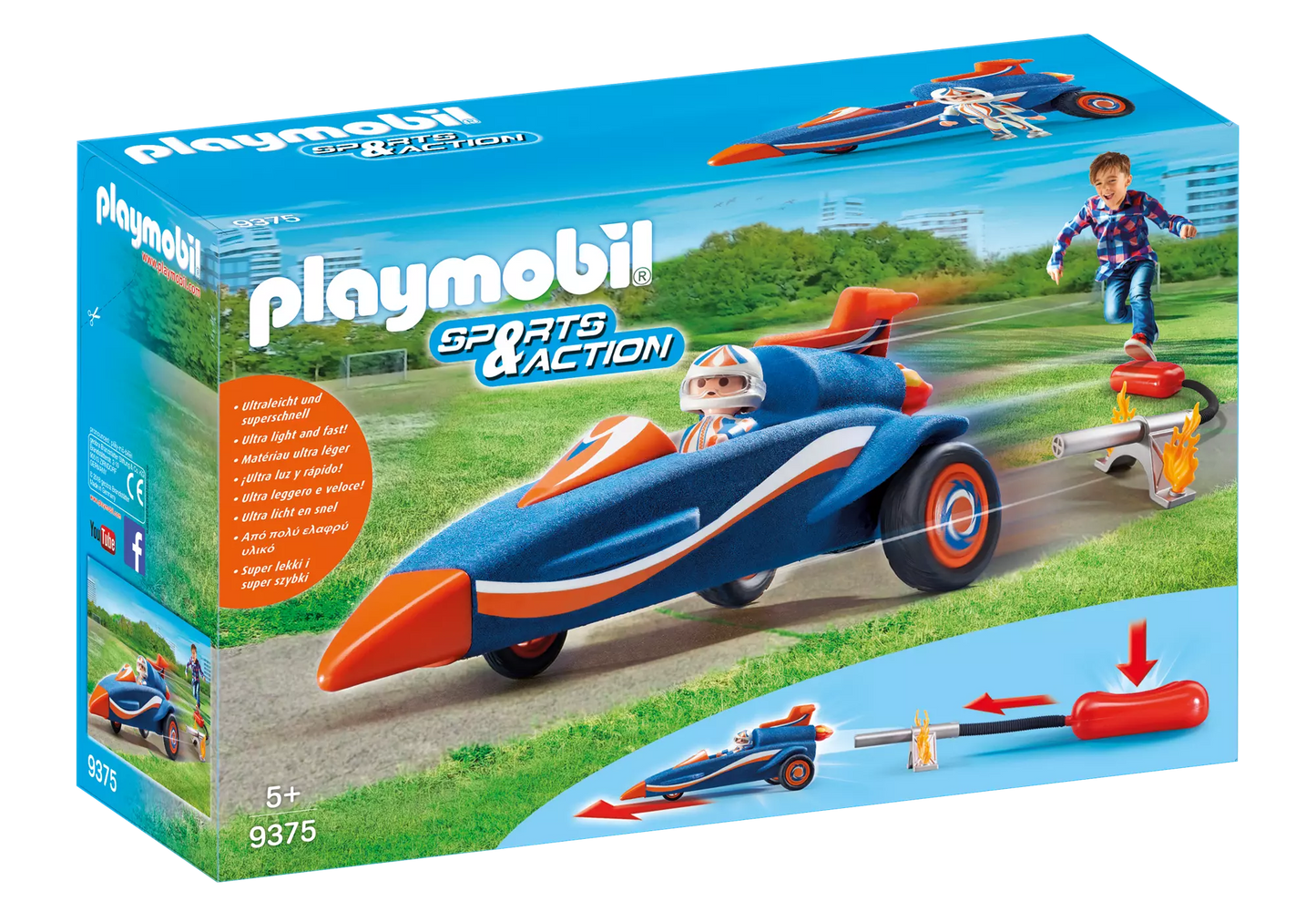 Playmobil 9375 Sports & Action Stomp Racer - plegobil