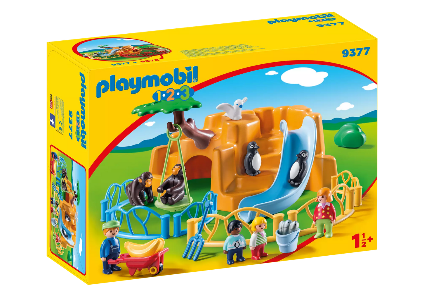 Playmobil 9377 1-2-3 Zoo - plegobil