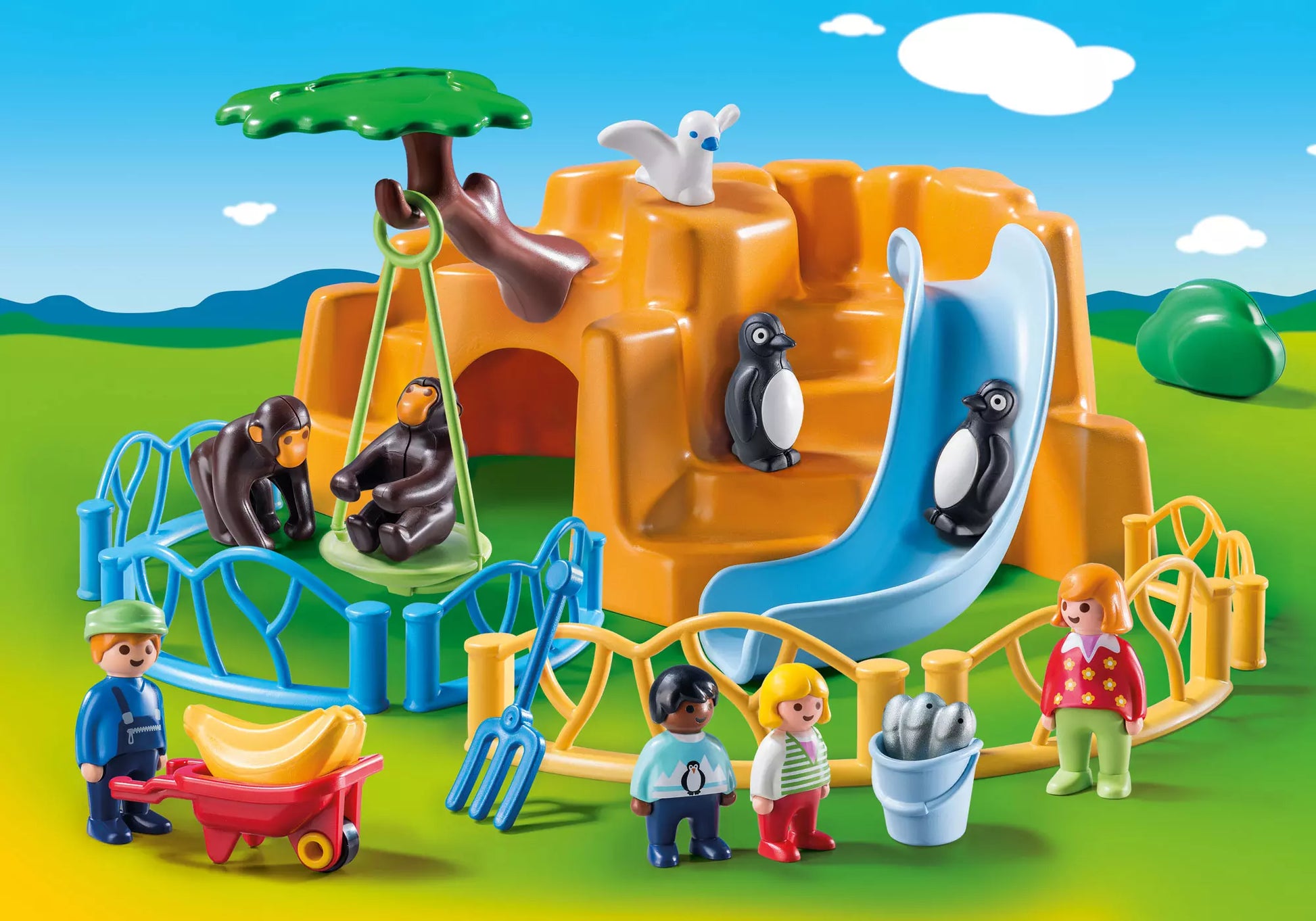 Playmobil 9377 1-2-3 Zoo - plegobil