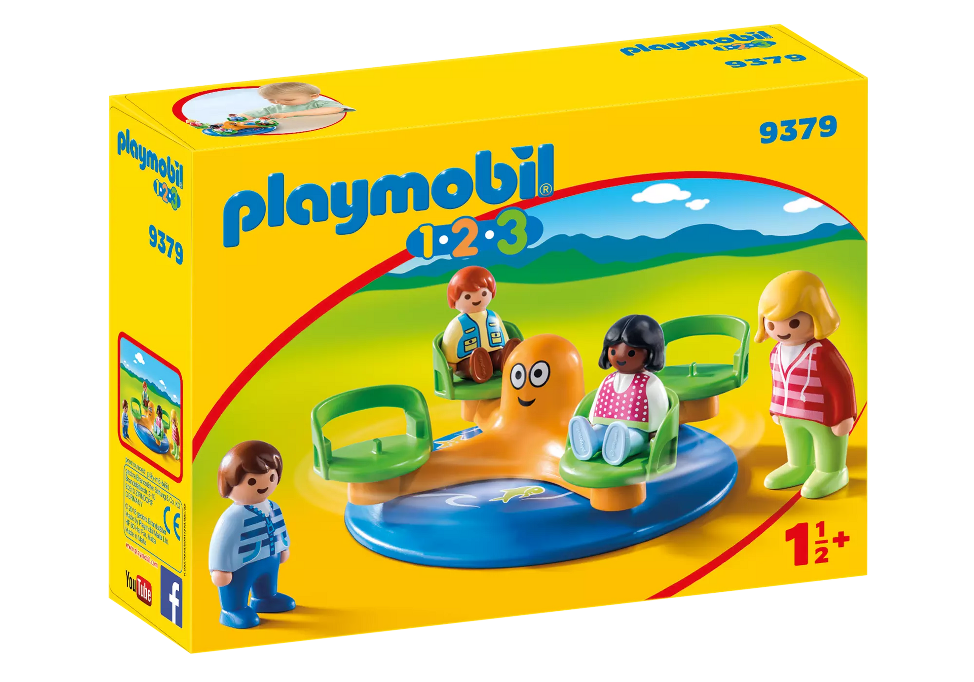 Playmobil 9379 1-2-3 Kinderkarussell - plegobil