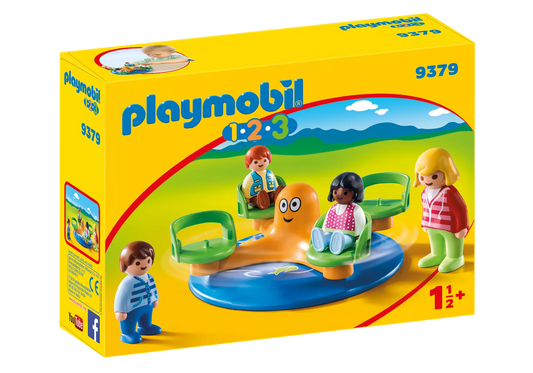 Playmobil 9379 1-2-3 Kinderkarussell - plegobil