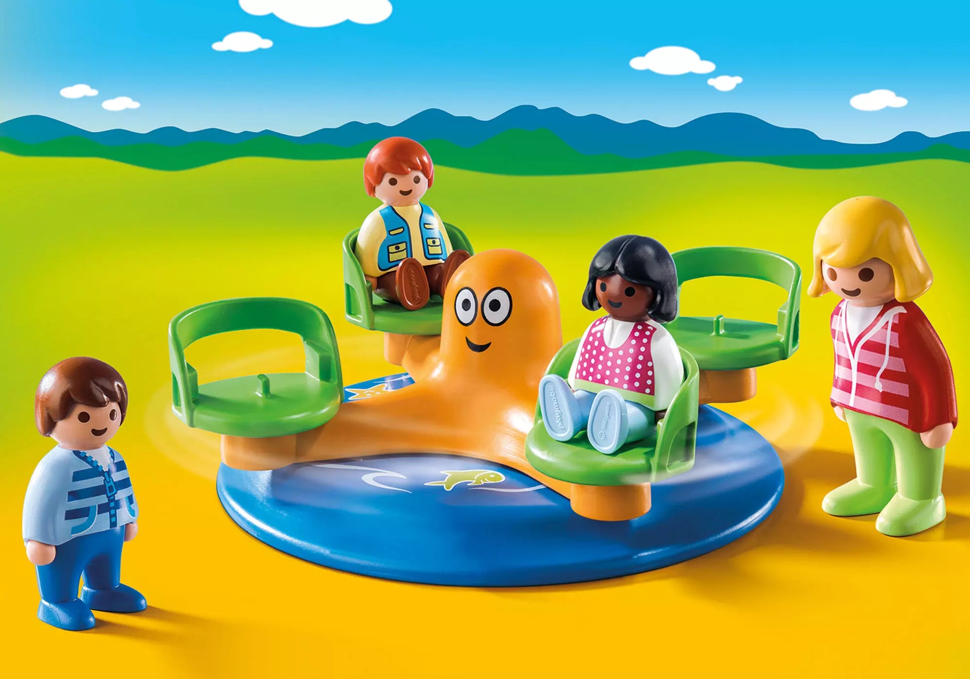 Playmobil 9379 1-2-3 Kinderkarussell - plegobil