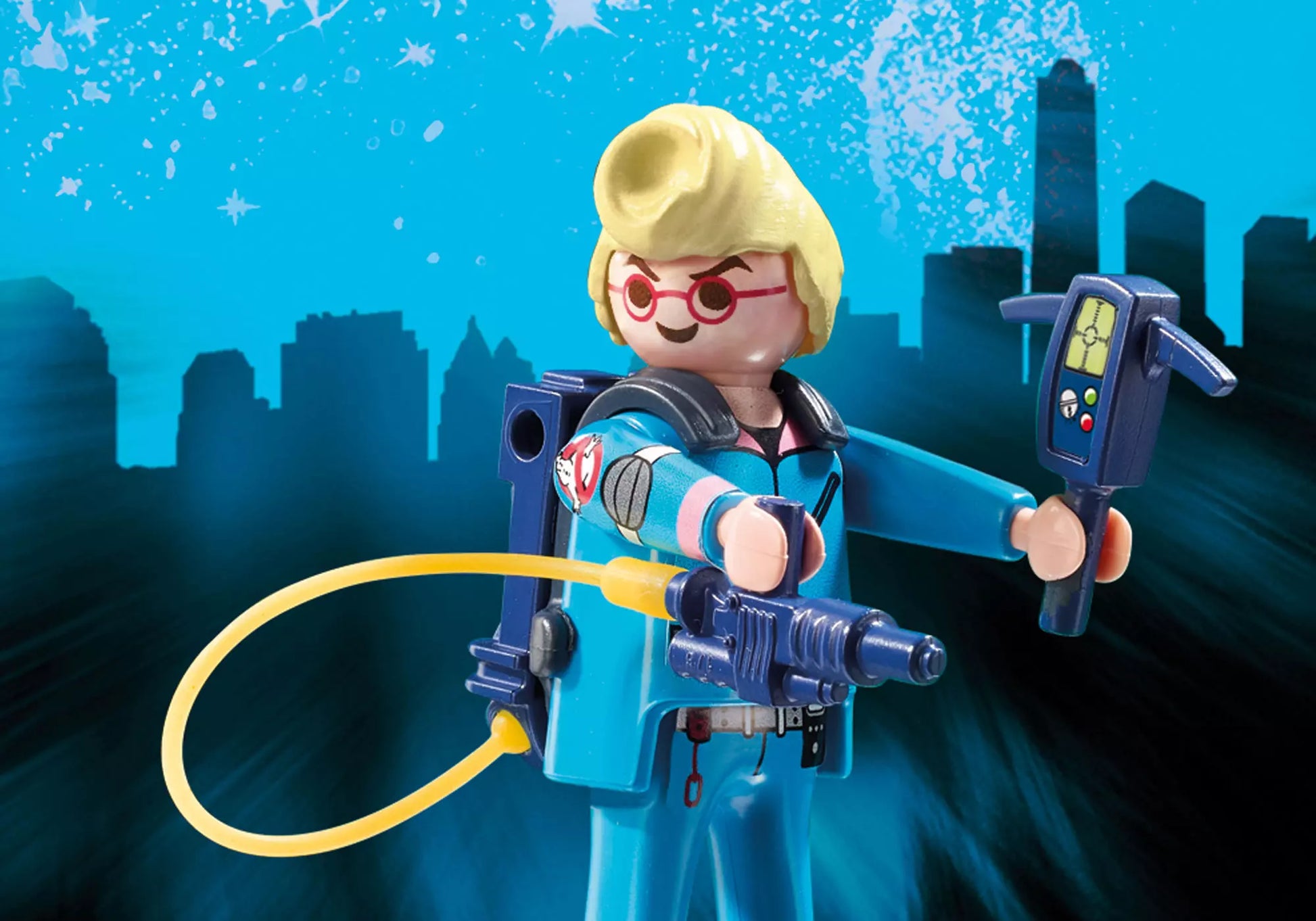 Playmobil 9386 Ghostbusters Spengler mit Käfigfahrzeug - plegobil