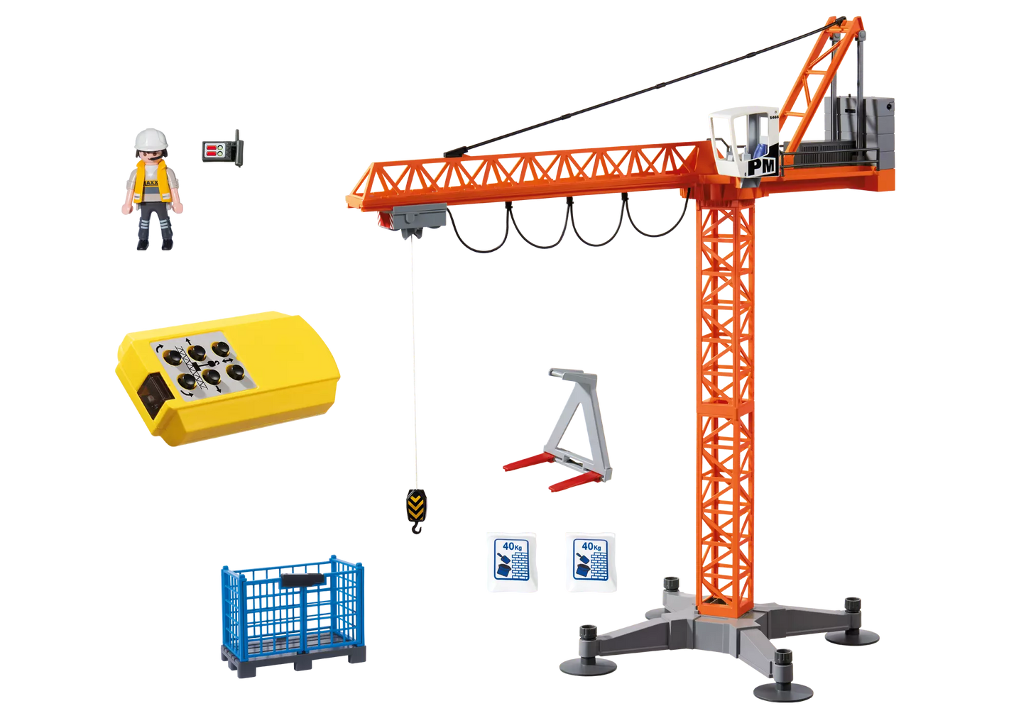 Playmobil 9399 City Action Baukran - plegobil
