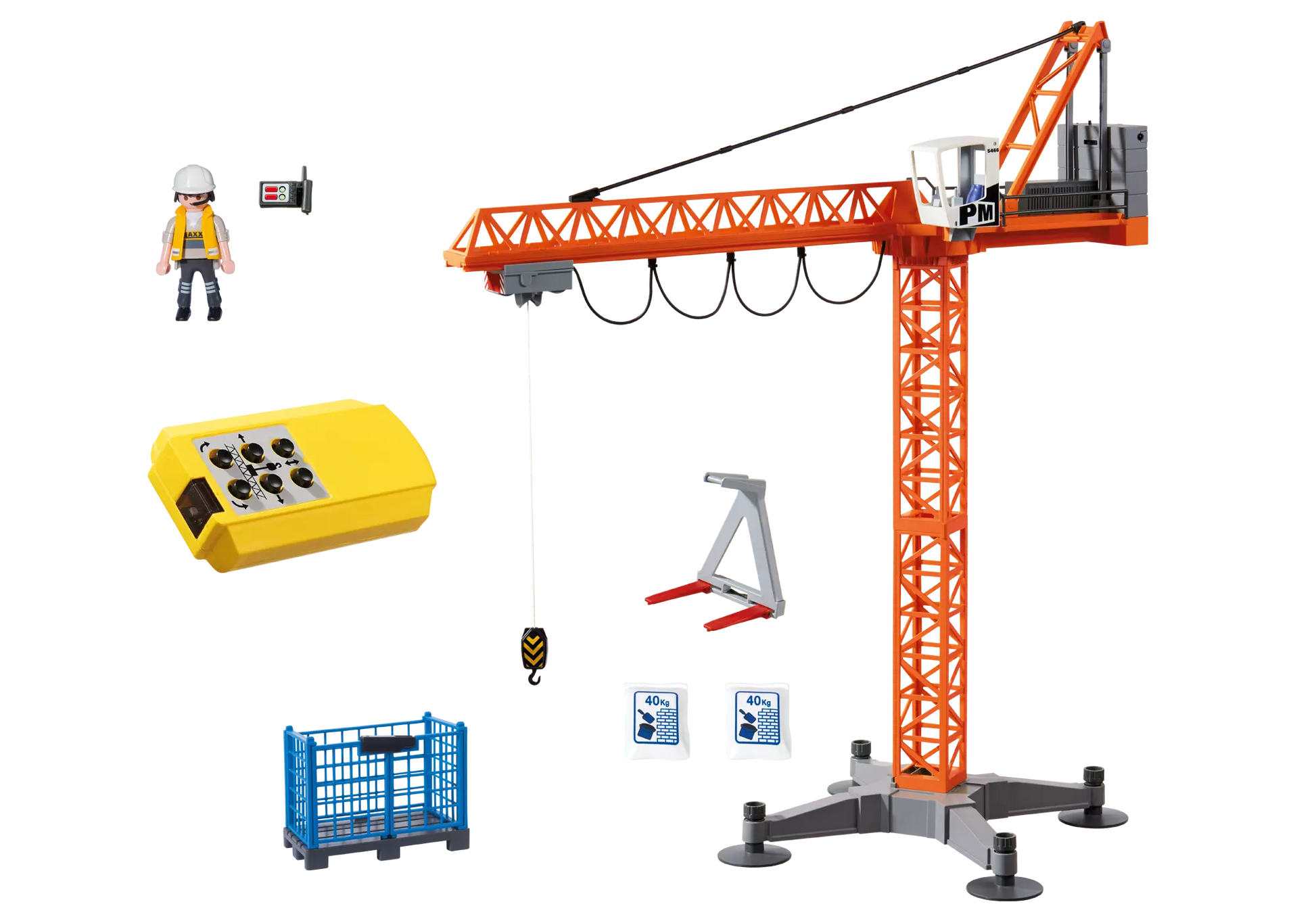Playmobil 9399 City Action Baukran - plegobil