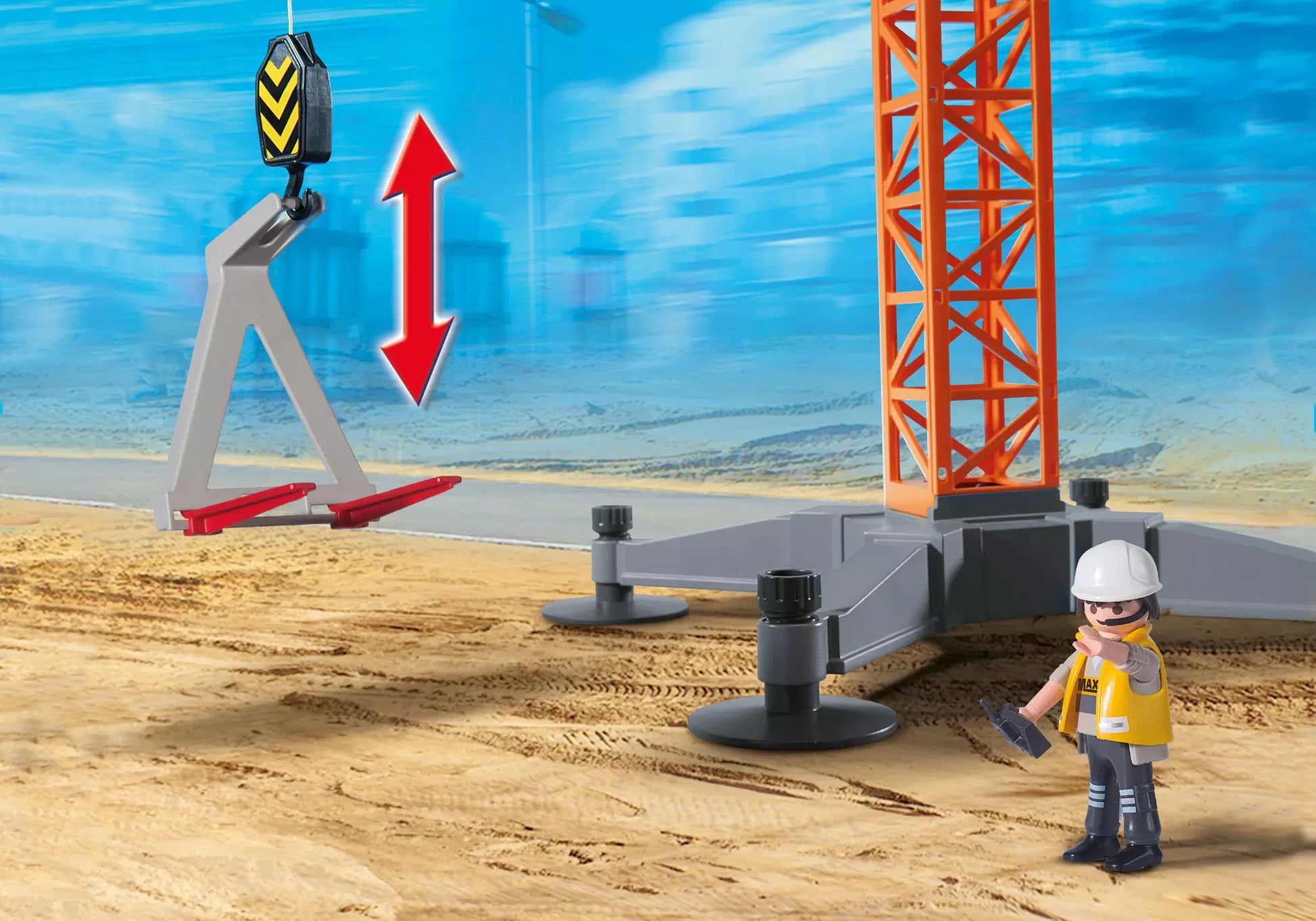 Playmobil 9399 City Action Baukran - plegobil