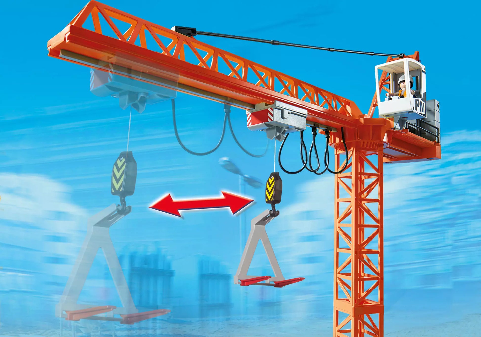 Playmobil 9399 City Action Baukran - plegobil