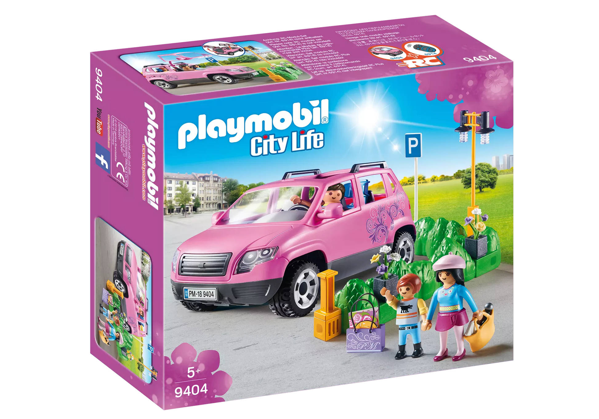 Playmobil 9404 City Life Familien-PKW mit Parkbucht - plegobil