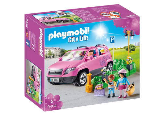 Playmobil 9404 City Life Familien-PKW mit Parkbucht - plegobil