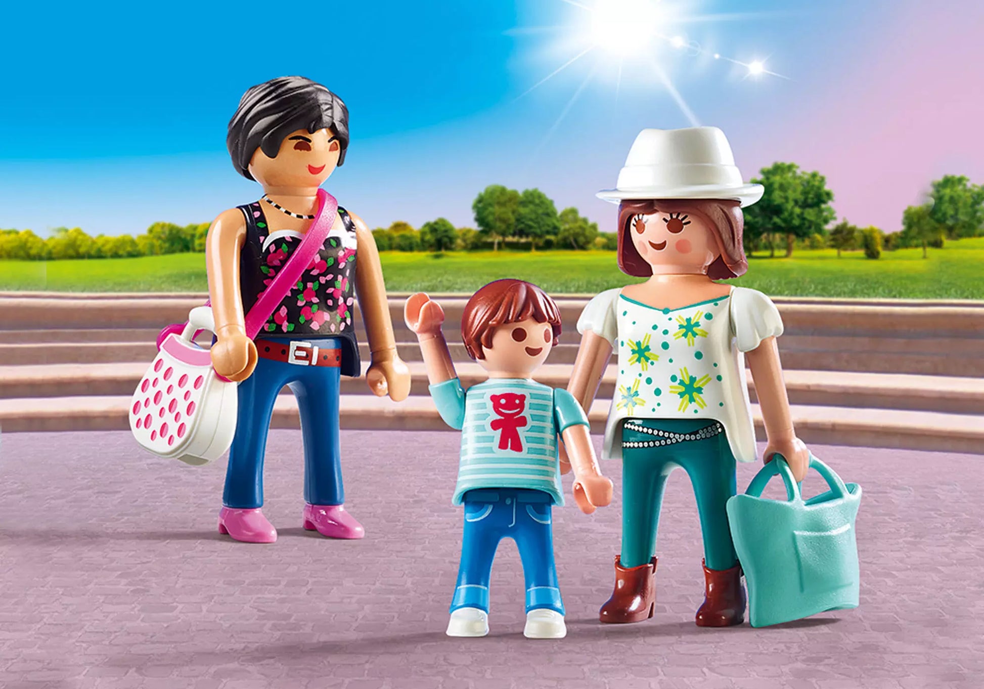 Playmobil 9405 City Life Shopping Girls - plegobil