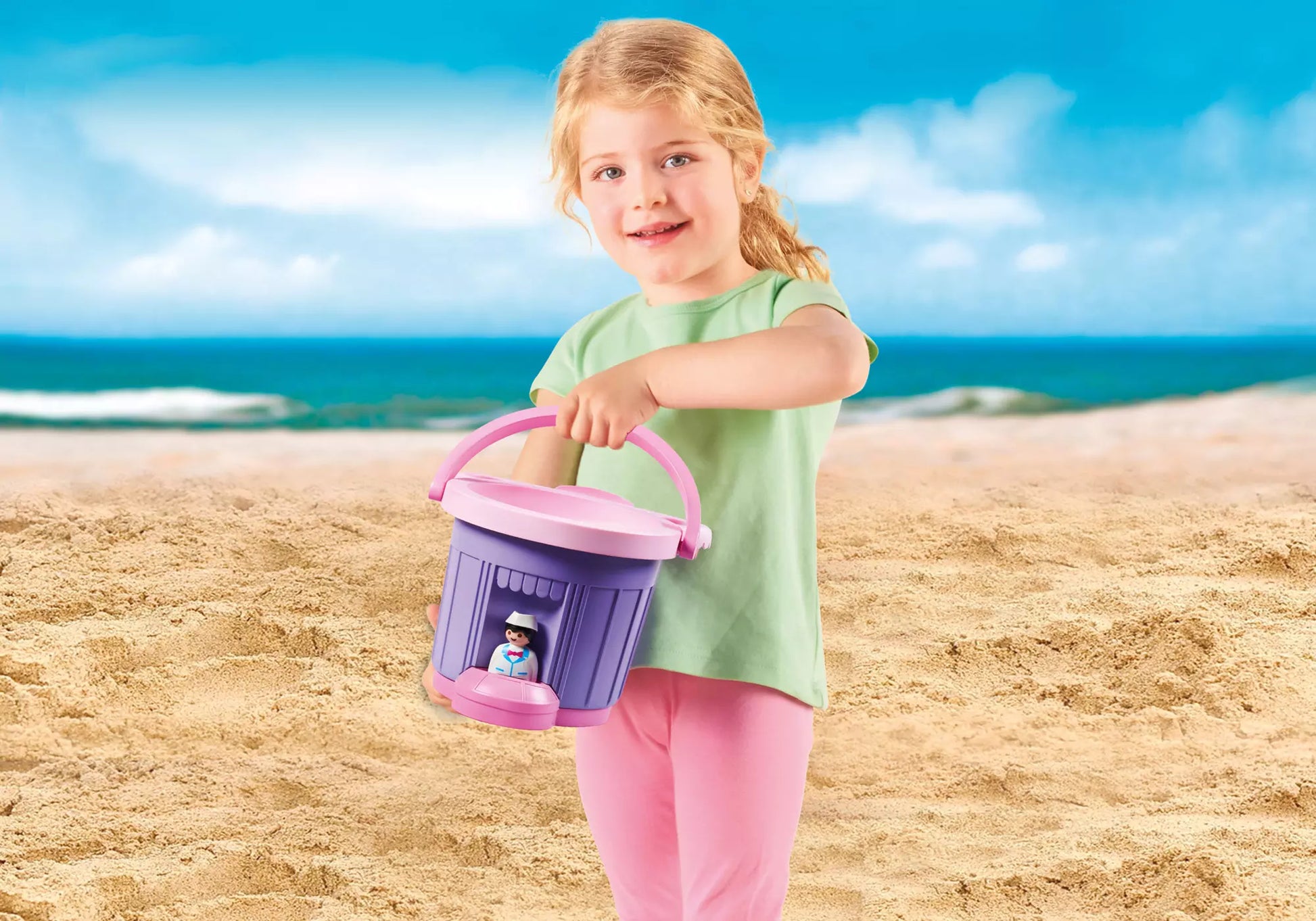 Playmobil 9406 1-2-3 Sand Sandeimerchen Eisdiele - plegobil