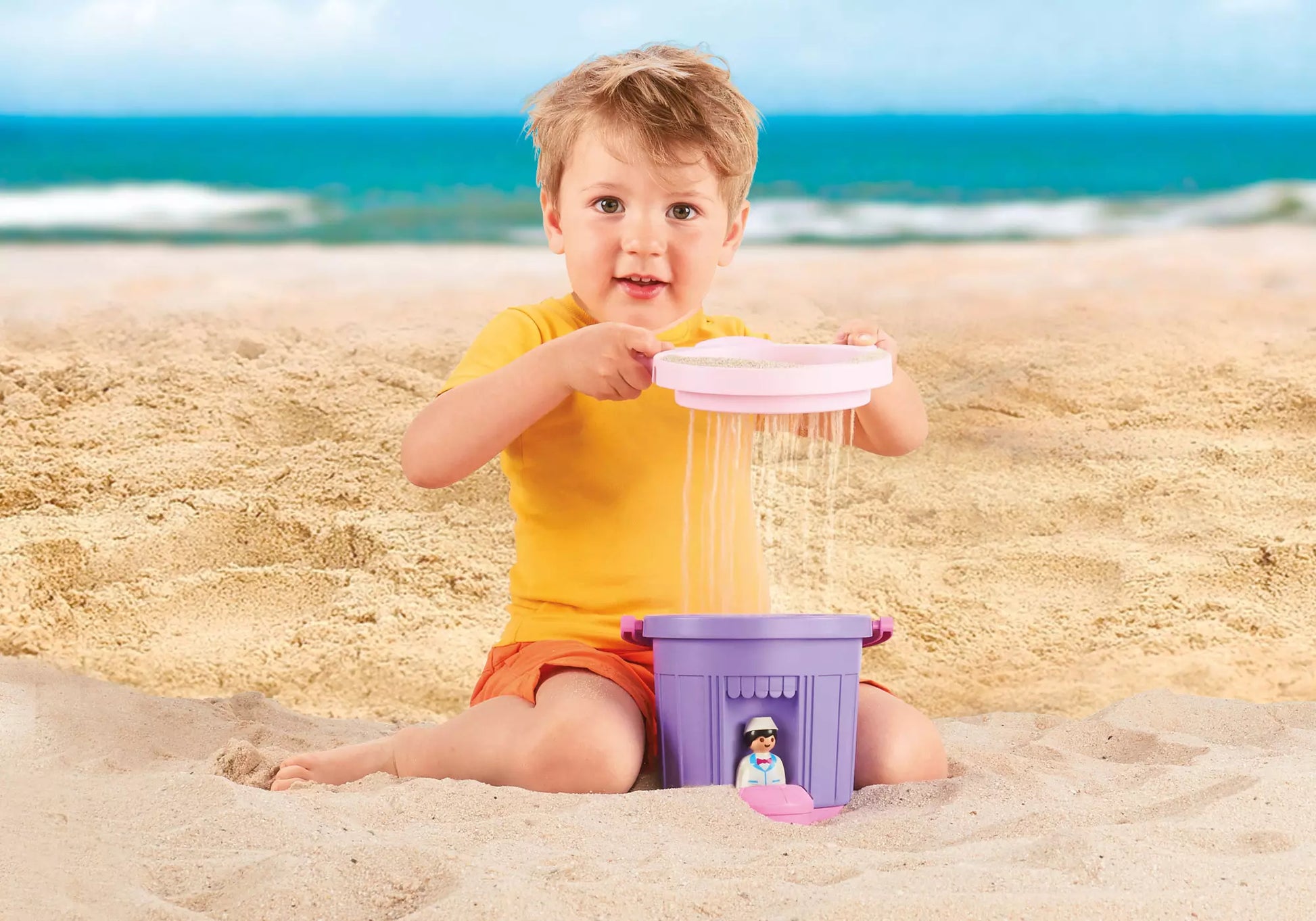 Playmobil 9406 1-2-3 Sand Sandeimerchen Eisdiele - plegobil