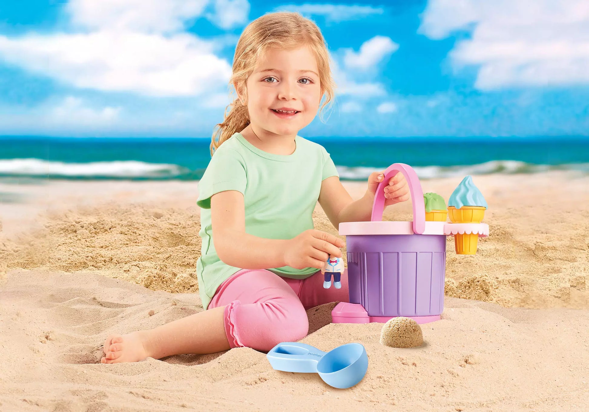 Playmobil 9406 1-2-3 Sand Sandeimerchen Eisdiele - plegobil