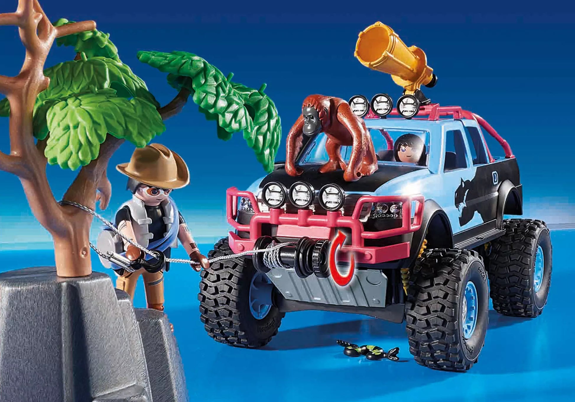 Playmobil 9407 Super 4 Monster Truck Alex und Rock Brock - plegobil
