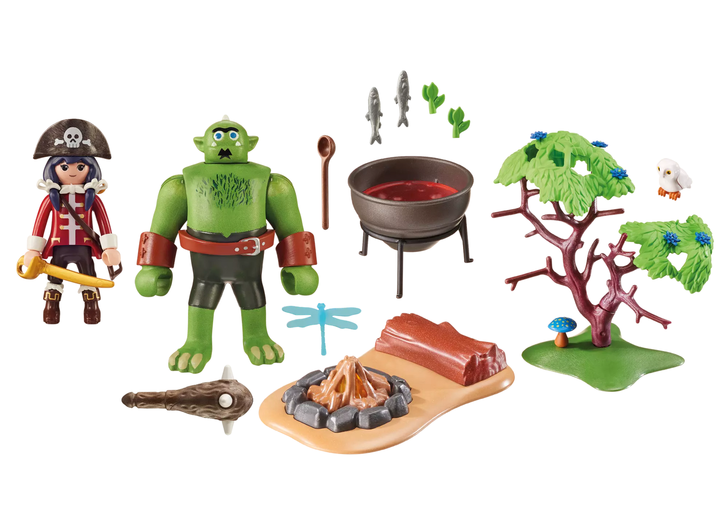 Playmobil 9409 Super 4 Riesen-Oger mit Ruby - plegobil