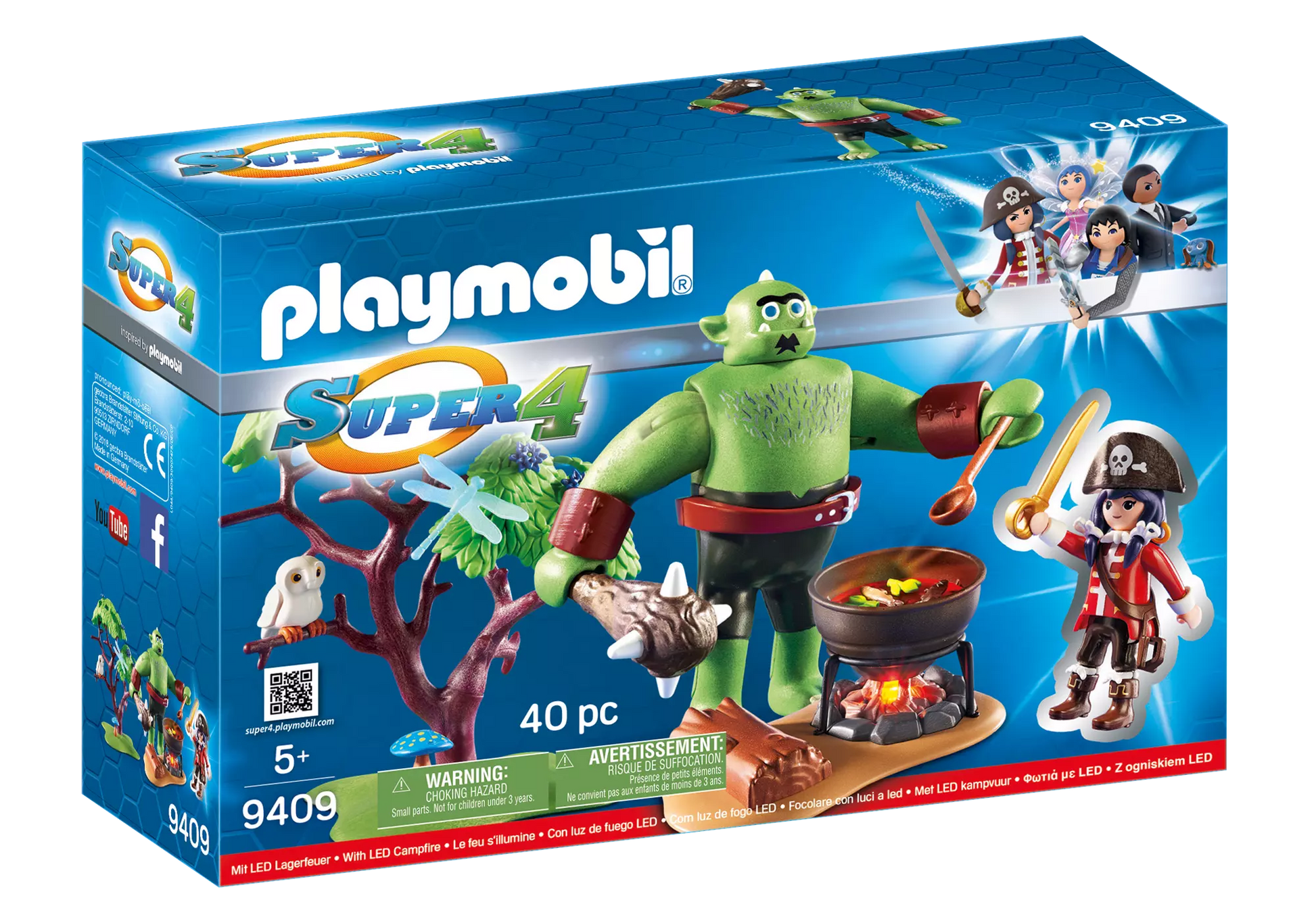 Playmobil 9409 Super 4 Riesen-Oger mit Ruby - plegobil