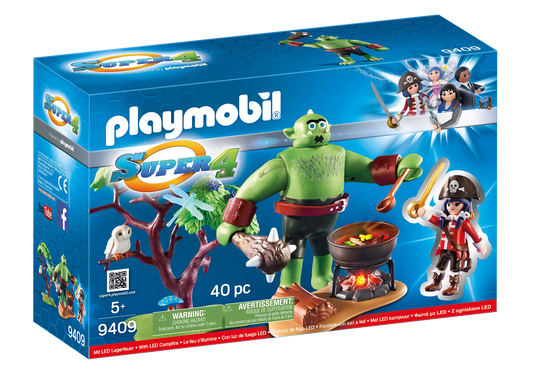 Playmobil 9409 Super 4 Riesen-Oger mit Ruby - plegobil