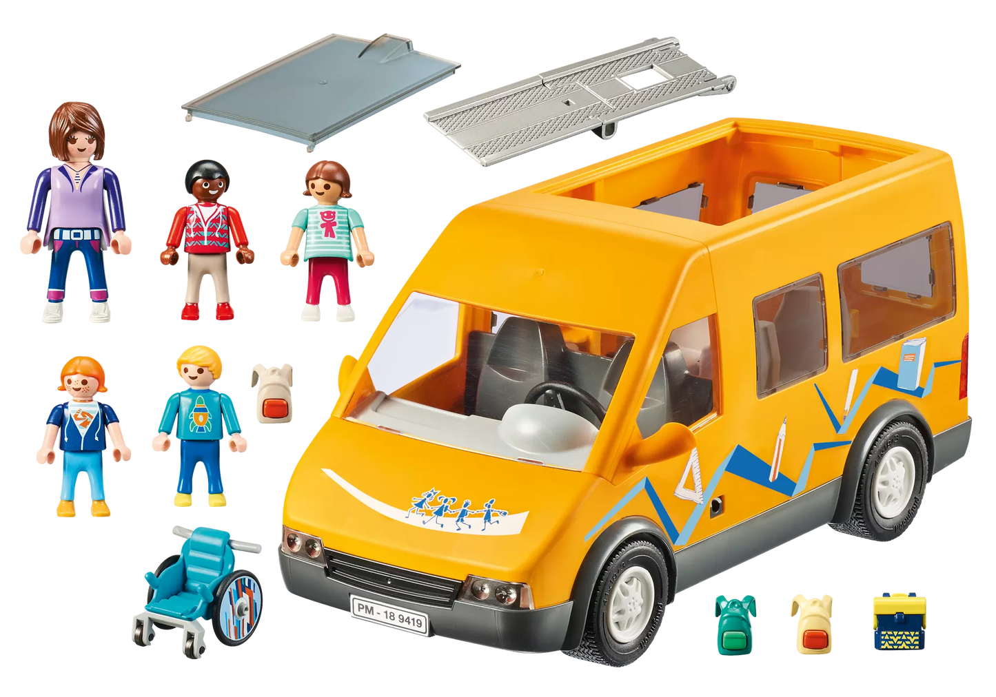 Playmobil 9419 City Life Promo Pack Schulbus - plegobil