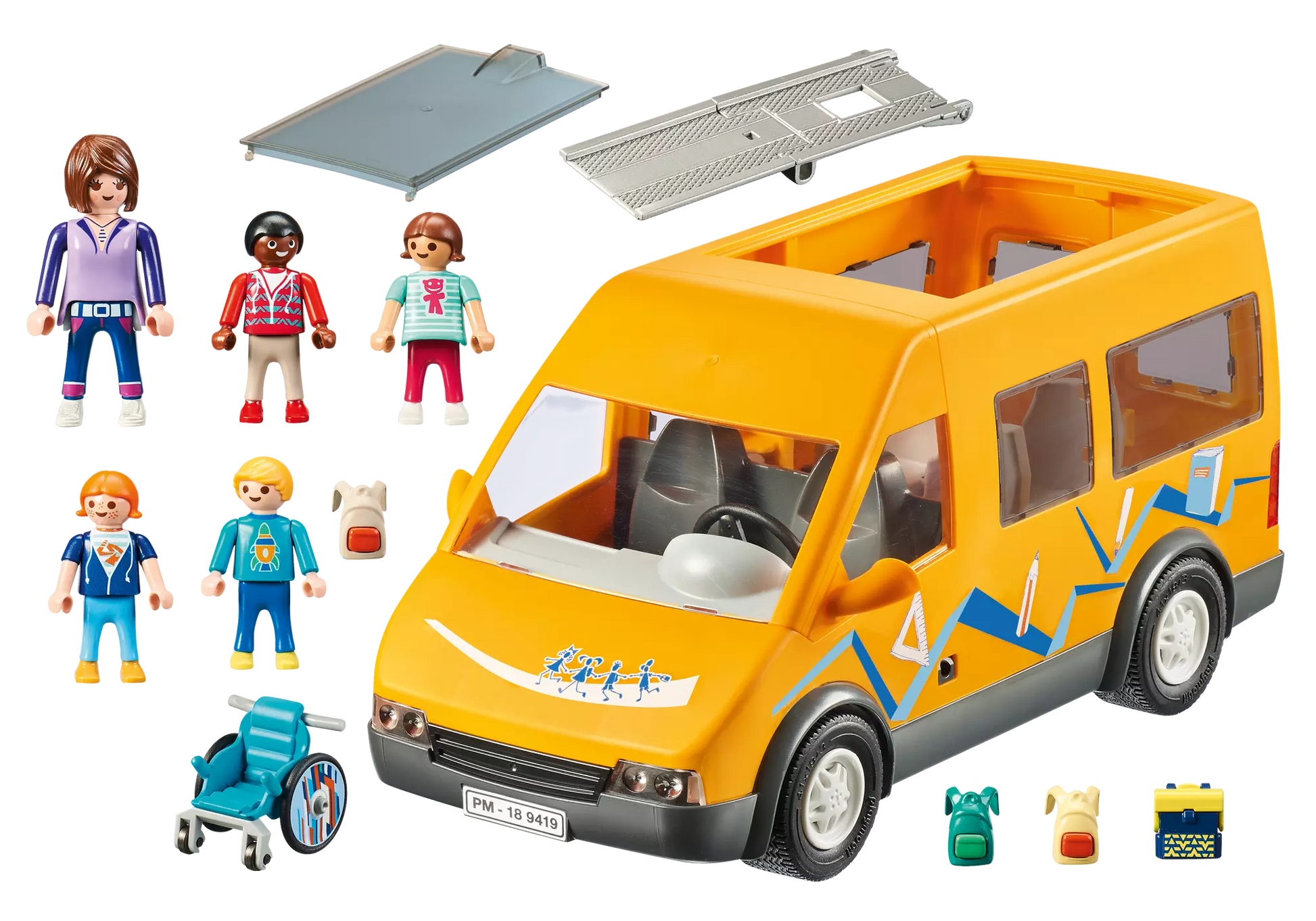 Playmobil 9419 City Life Promo Pack Schulbus - plegobil
